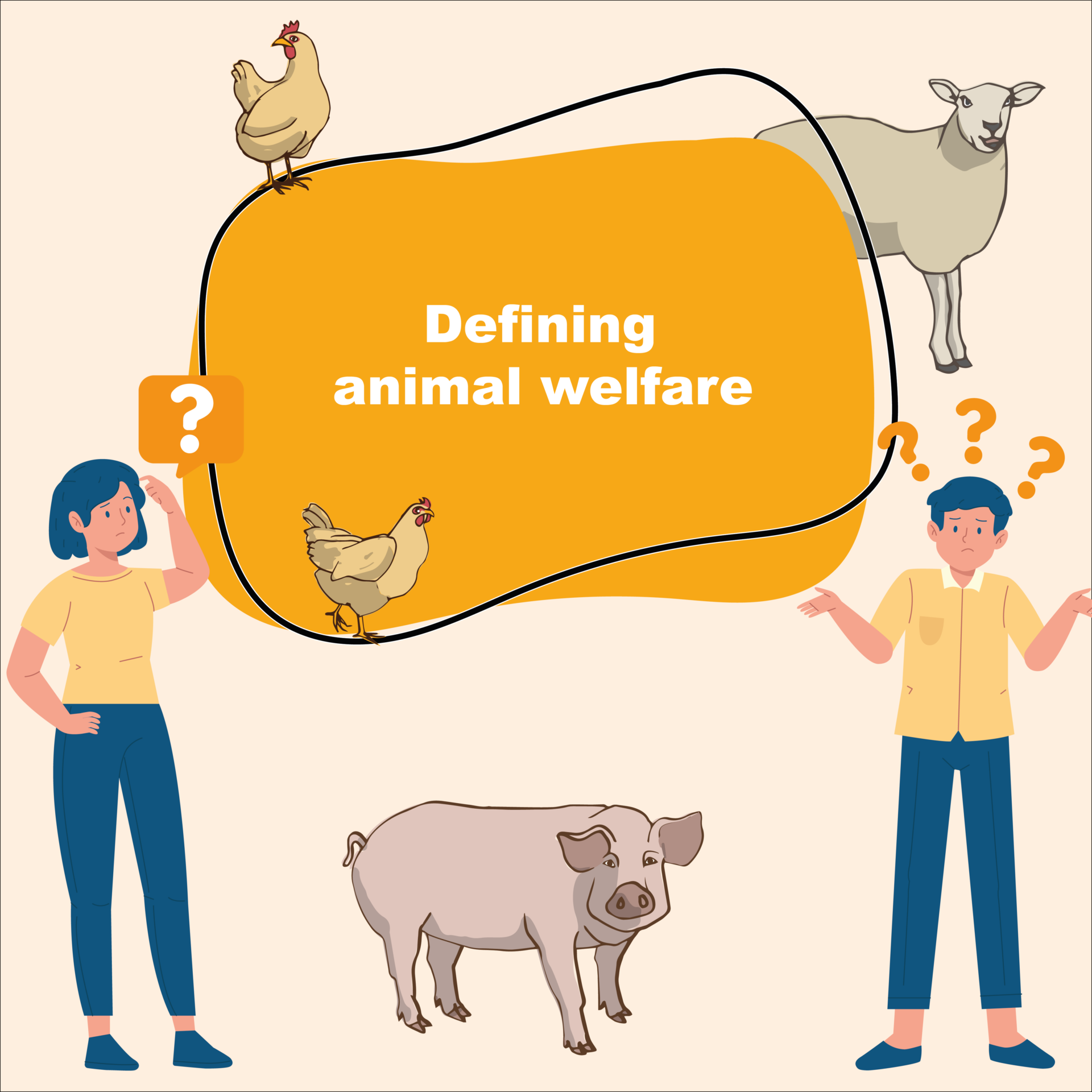 Defining animal welfare - Chaire bien-être animal