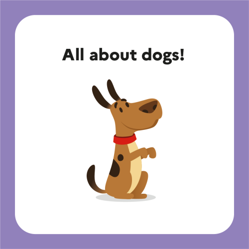Species sheet – All about dogs!