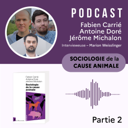 Podcast sociologie de la cause animale partie 2