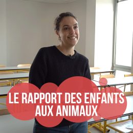Le rapport des enfants aux animaux